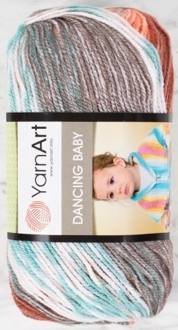 YarnArt Dancing Baby, 100% Premium Acrylic, 5 Skein Value Pack, 500g фото 19