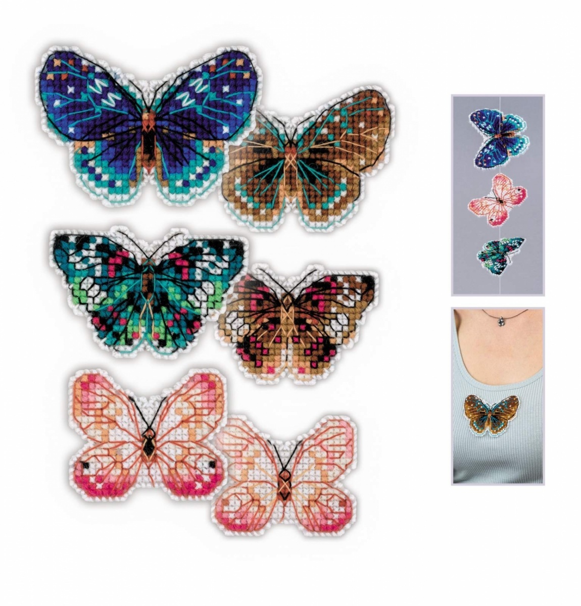 Soaring Butterflies Cross Stitch Kit фото 1