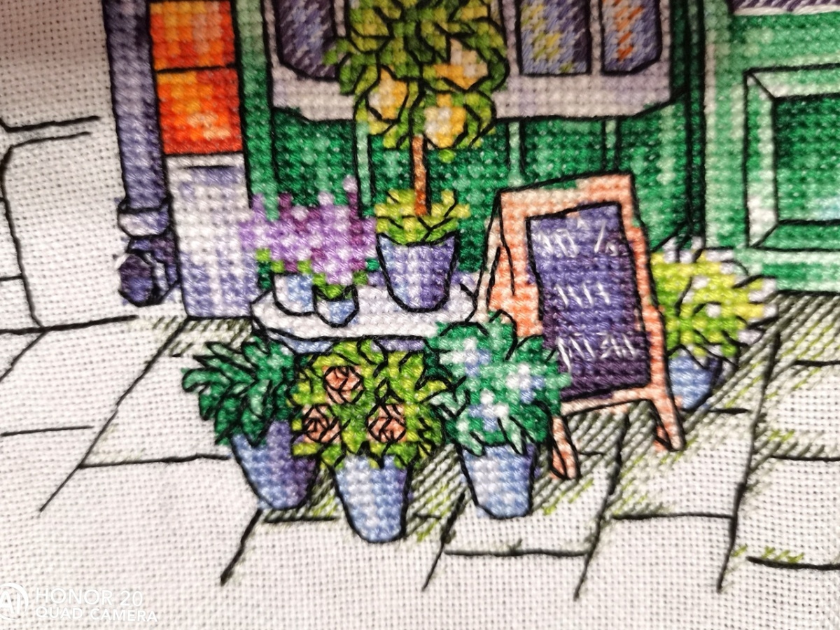 Flower Store Cross Stitch Pattern фото 6