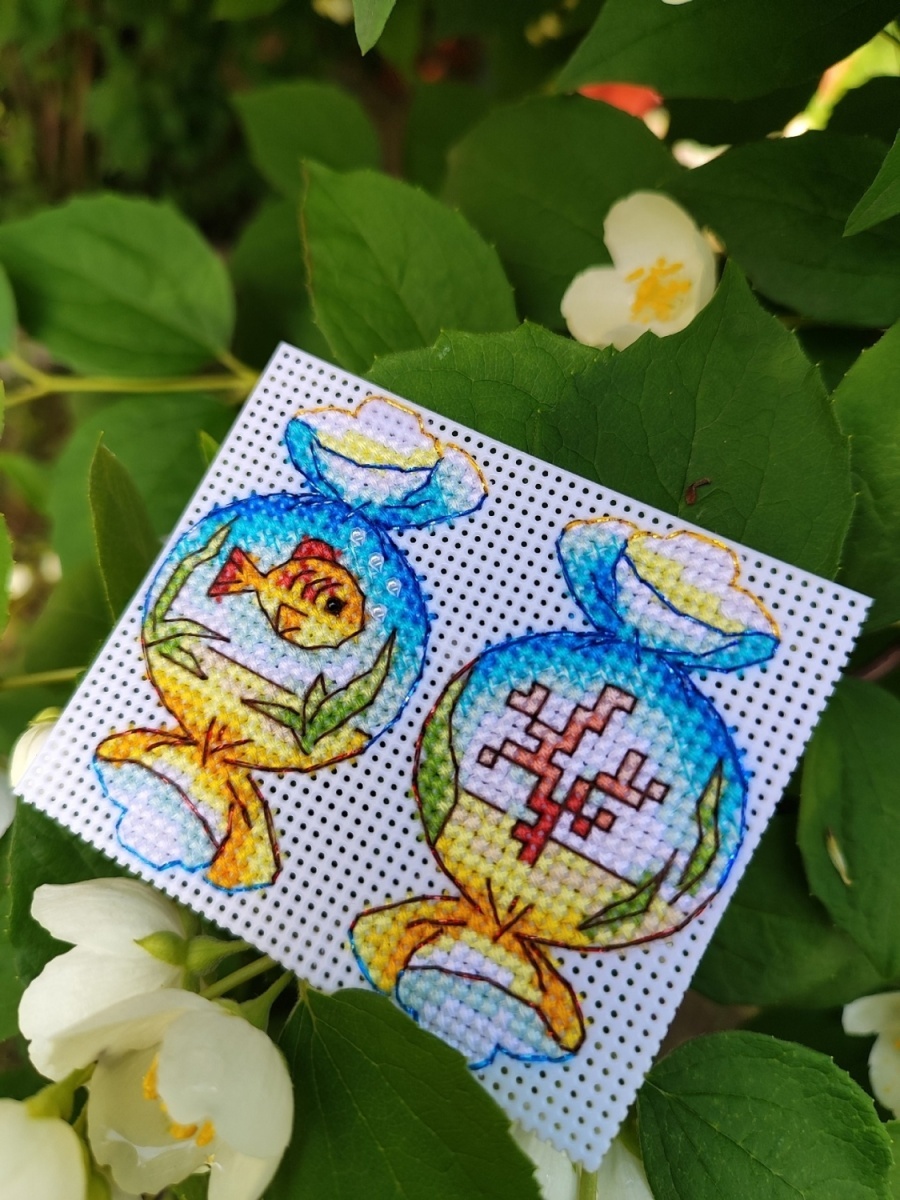 Candy Fish Cross Stitch Pattern фото 3