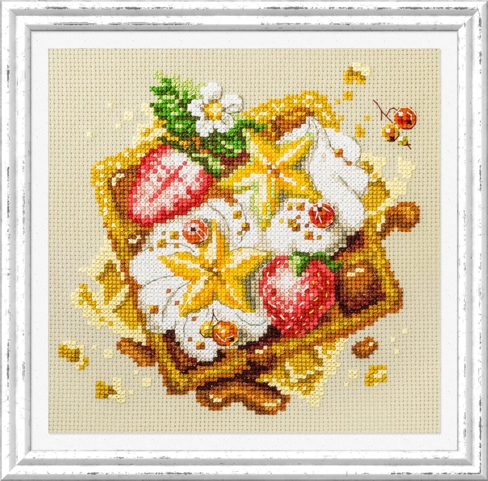 Viennese Waffles Cross Stitch Kit фото 2
