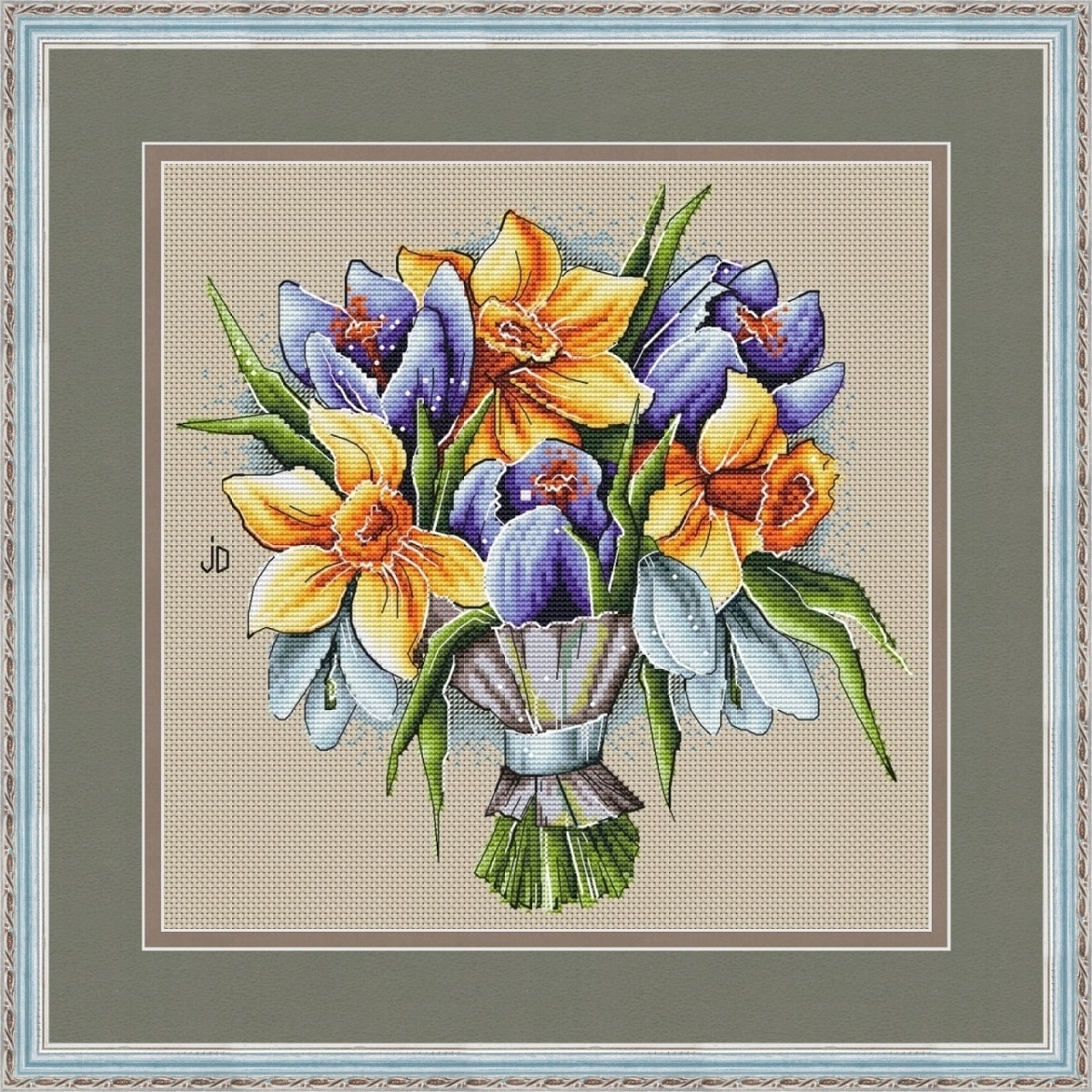 The Tenderness of Spring Cross Stitch Pattern фото 1