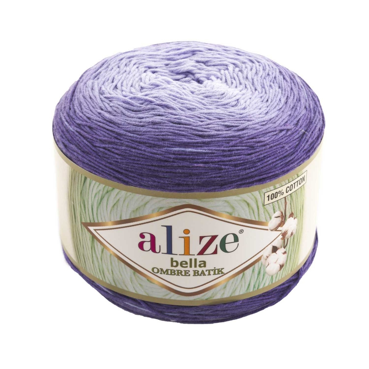 Alize Bella Ombre Batik 100% cotton, 2 Skein Value Pack, 500g фото 1