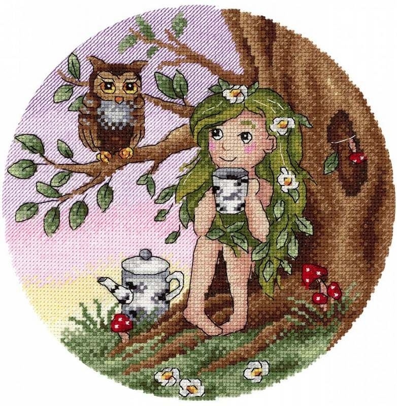 Evening Meeting in the Woods Cross Stitch Kit фото 1
