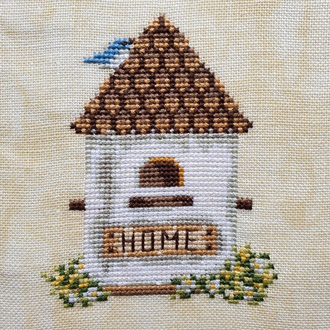 Birdhouse 6 Cross Stitch Pattern фото 2