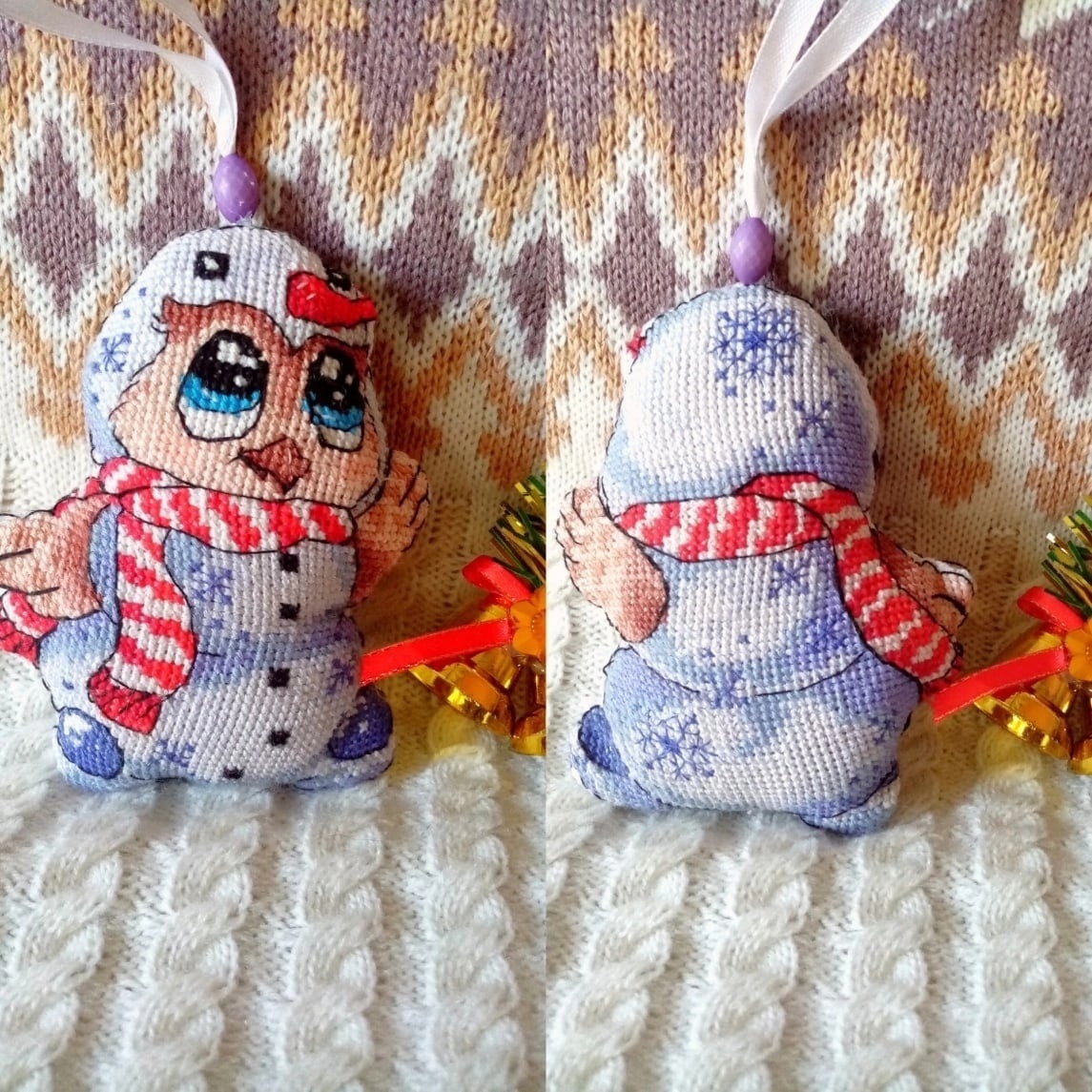 I'm a Snowman! Cross Stitch Pattern фото 2