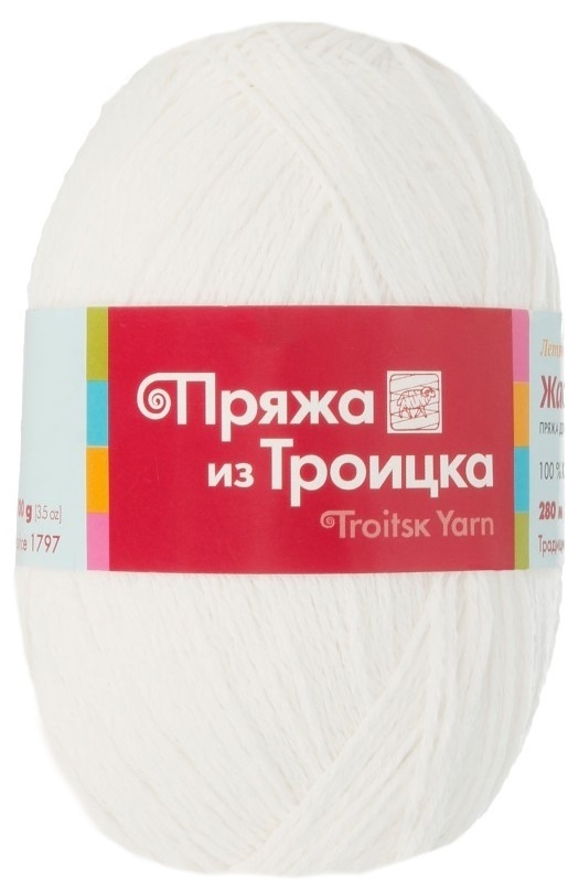 Troitsk Wool Jasmine, 100% Cotton 5 Skein Value Pack, 500g фото 7