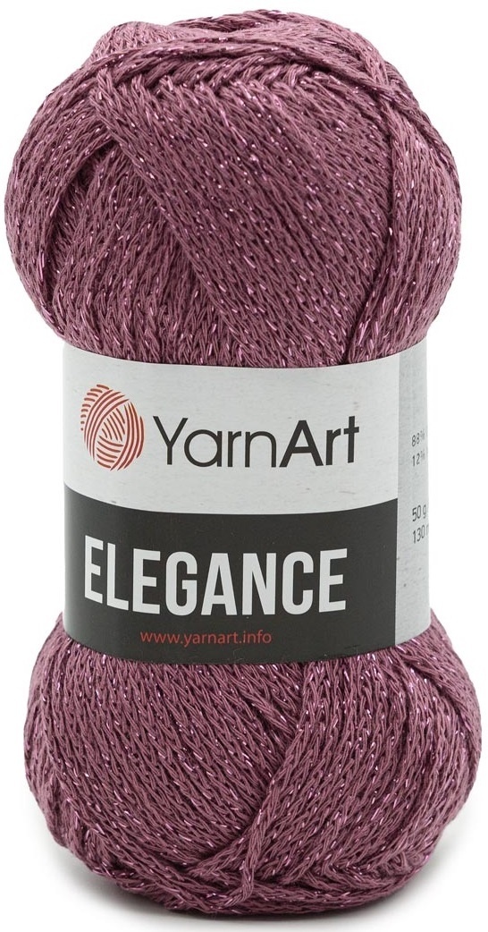 YarnArt Elegance 88% cotton, 12% metallic, 5 Skein Value Pack, 250g фото 13