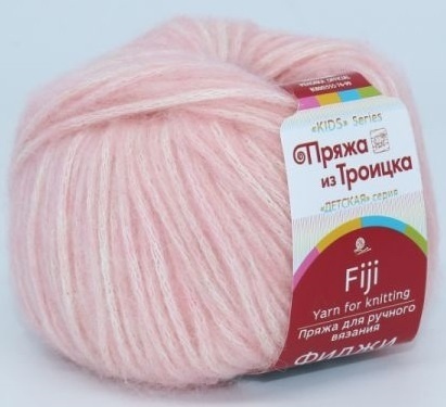 Troitsk Wool Fiji, 20% Merino wool, 60% Cotton, 20% Acrylic 5 Skein Value Pack, 250g фото 11