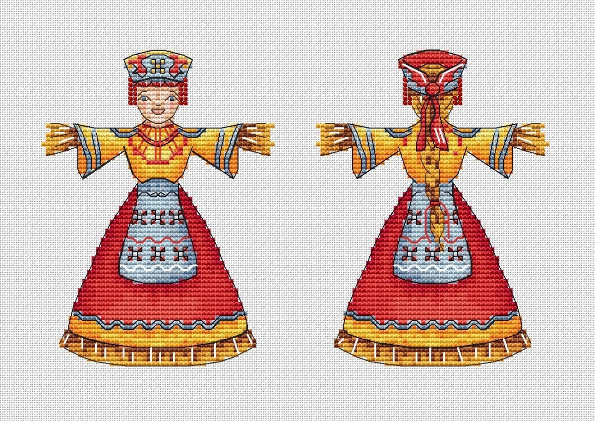 The Scarecrow Shrovetide 2 Cross Stitch Pattern фото 1