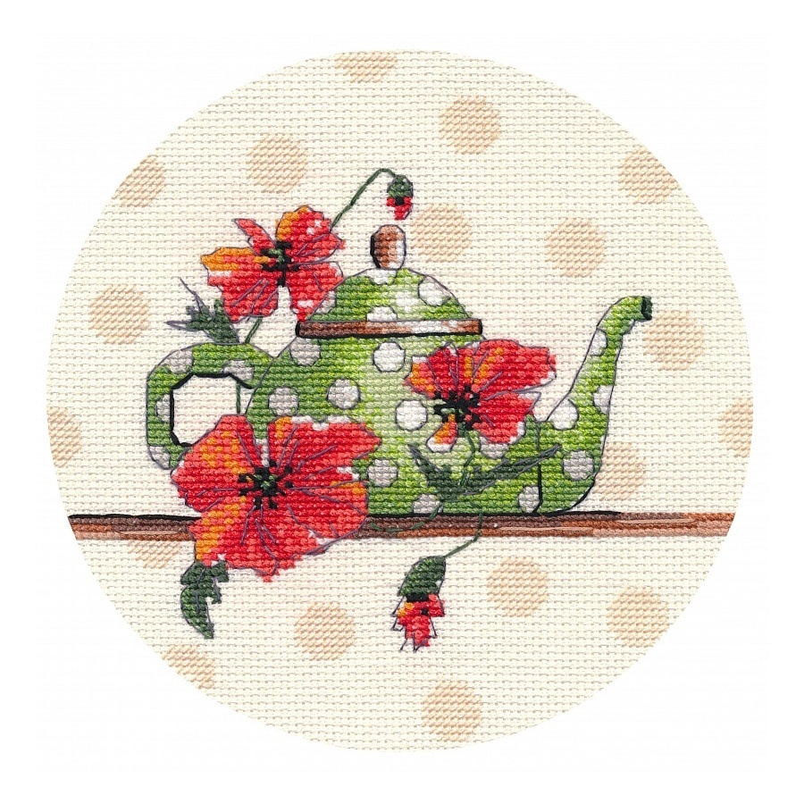 Tea Miniature - 1 Cross Stitch Kit  фото 1