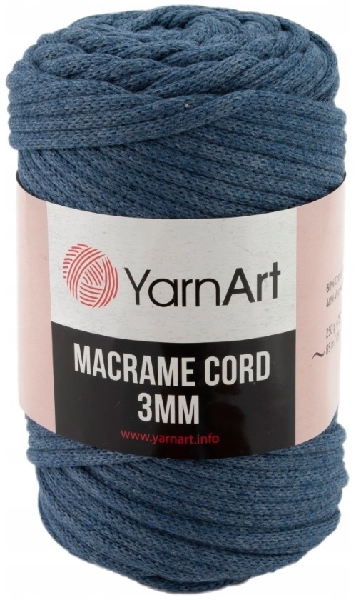 Macramé Cord 6 mm – MeriWoolArt