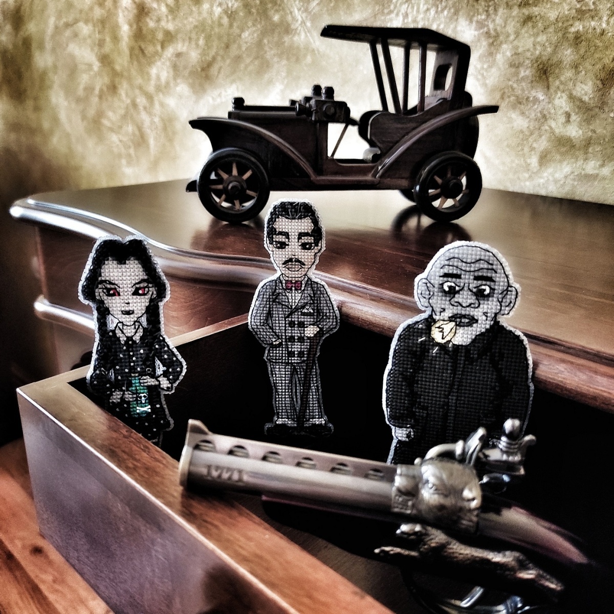 The Addams Family Set Cross Stitch Pattern фото 8