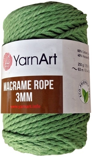 YarnArt Macrame Rope 3mm 60% cotton, 40% viscose and polyester, 4 Skein Value Pack, 1000g фото 26