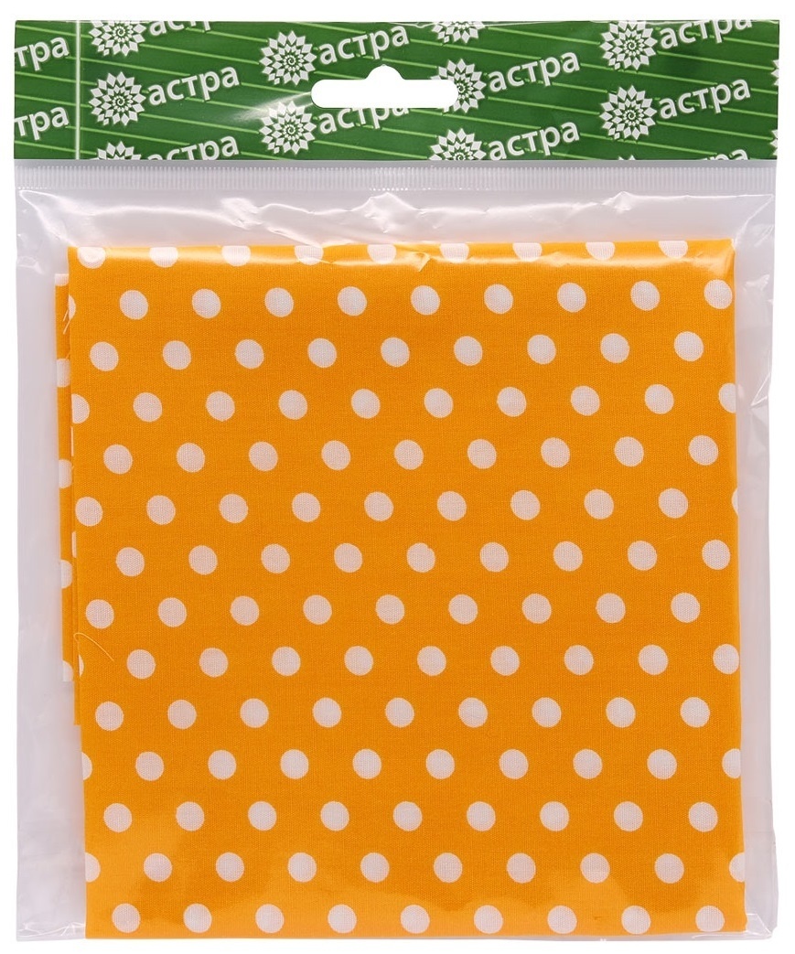 Yellow Polka Dots AR1008 Patchwork Fabric фото 2