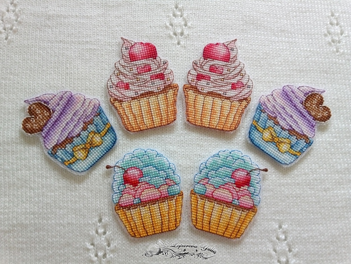 Vanilla Cake Cross Stitch Pattern фото 4
