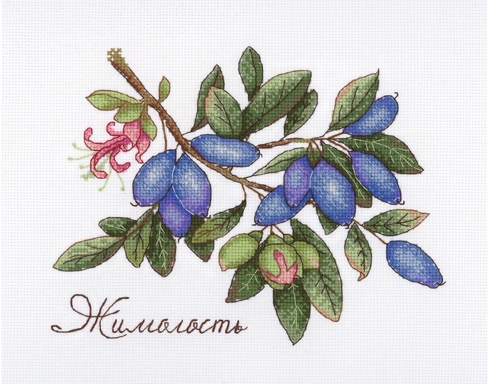 Gifts of Nature. Honeysuckle Cross Stitch Kit фото 1