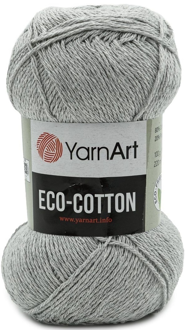 YarnArt Eco Cotton 85% cotton, 15% polyester, 5 Skein Value Pack, 500g фото 5