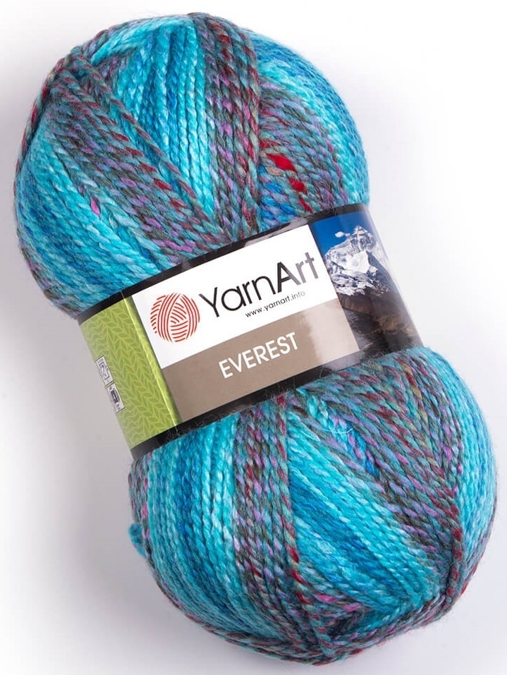 YarnArt Everest 30% wool, 70% acrylic, 3 Skein Value Pack, 600g фото 19