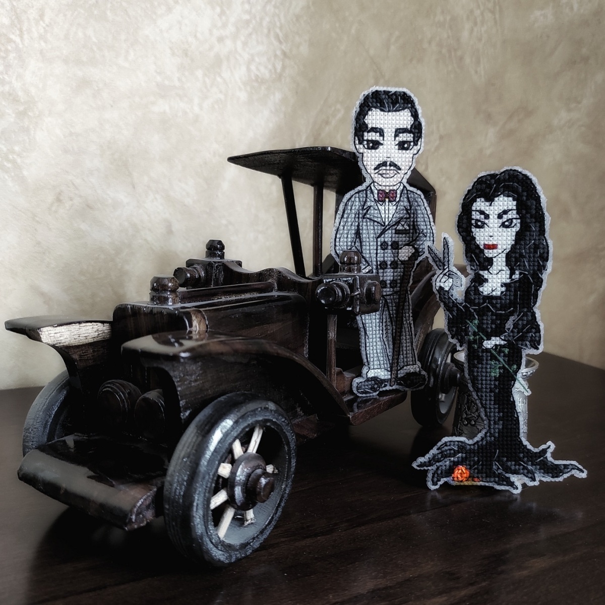 The Addams Family. Morticia Cross Stitch Pattern фото 10