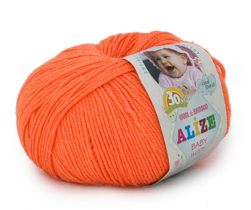 Alize Baby Wool, 40% wool, 20% bamboo, 40% acrylic 10 Skein Value Pack, 500g фото 9