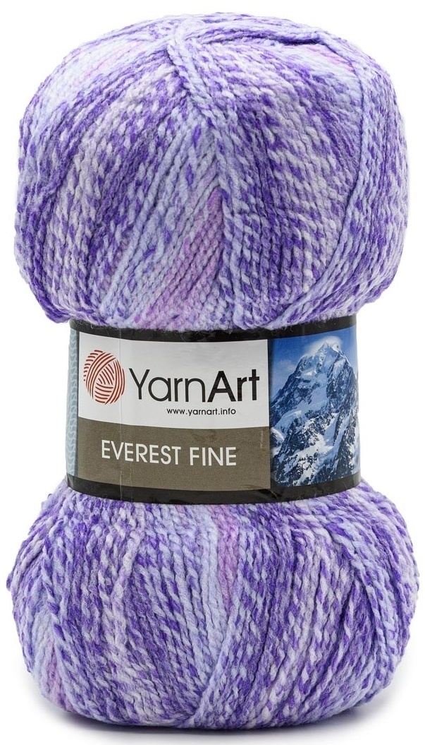 YarnArt Everest Fine 30% wool, 70% acrylic, 3 Skein Value Pack, 600g фото 13