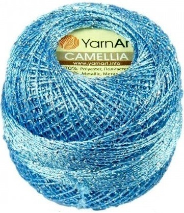 YarnArt Camellia 70% polyester, 30% metallic, 10 Skein Value Pack, 250g фото 8