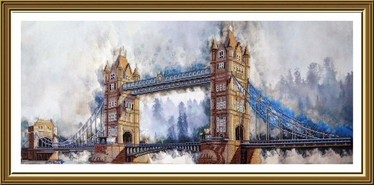 Legendary London Bridge Bead Embroidery Kit фото 1