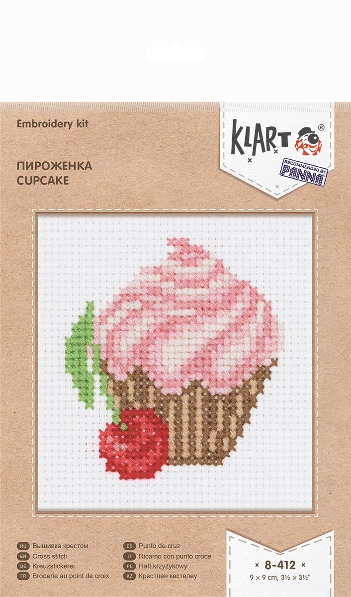 Cupcake Cross Stitch Kit фото 2