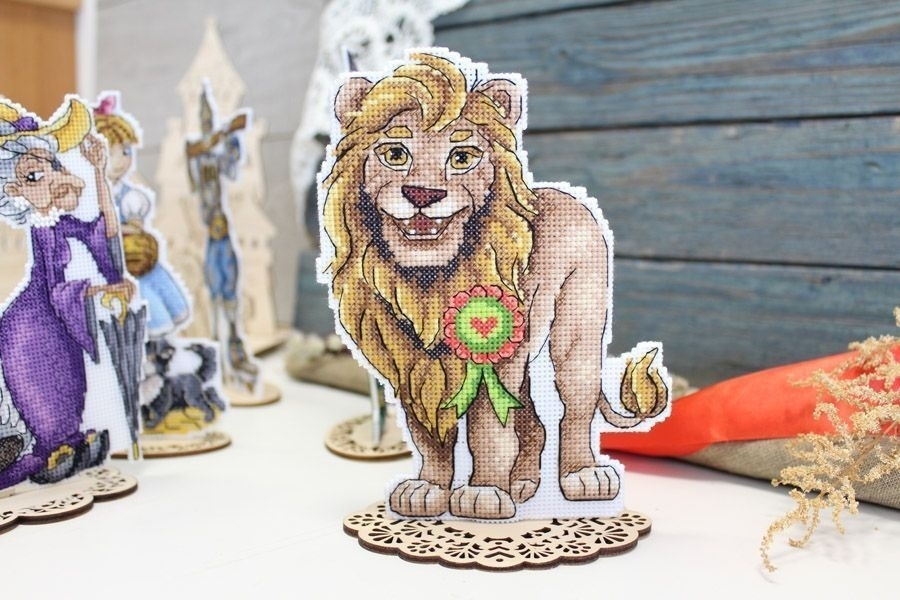 Lion Cross Stitch Kit by MP Studia фото 4