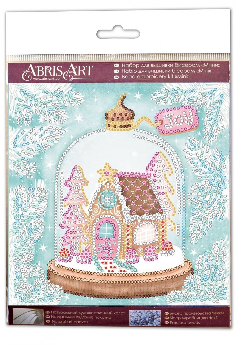 Cheerful House Bead Embroidery Kit фото 6