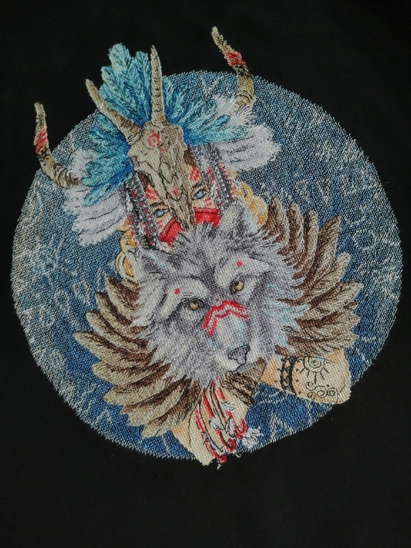 Wolf Totem Cross Stitch Pattern фото 5