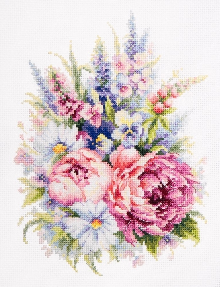 Flower Waltz Cross Stitch Kit фото 1