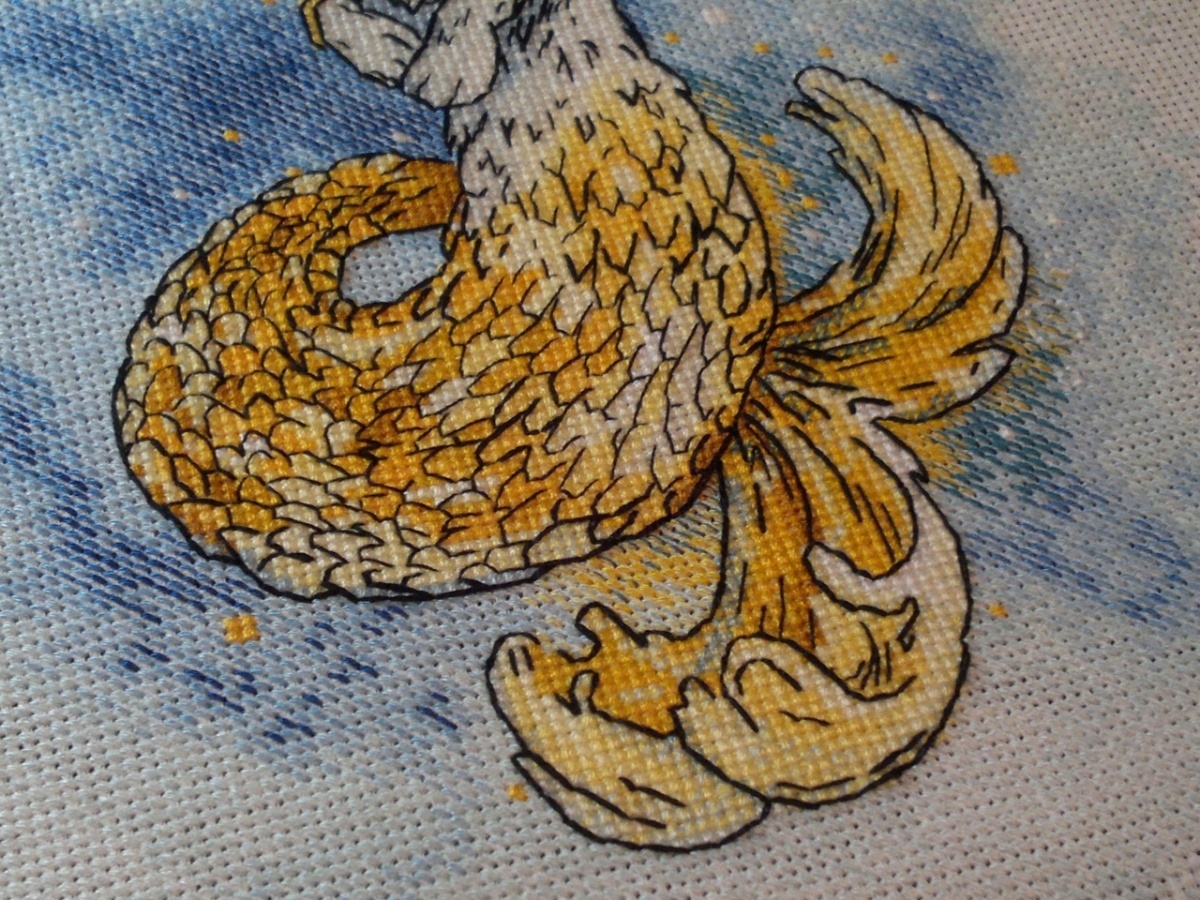 Hare Mermaid Cross Stitch Pattern фото 8