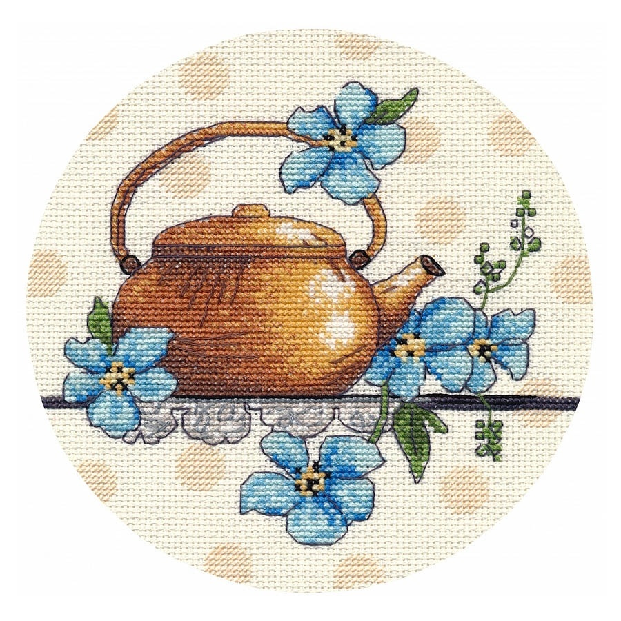 Tea Miniature - 2 Cross Stitch Kit  фото 1