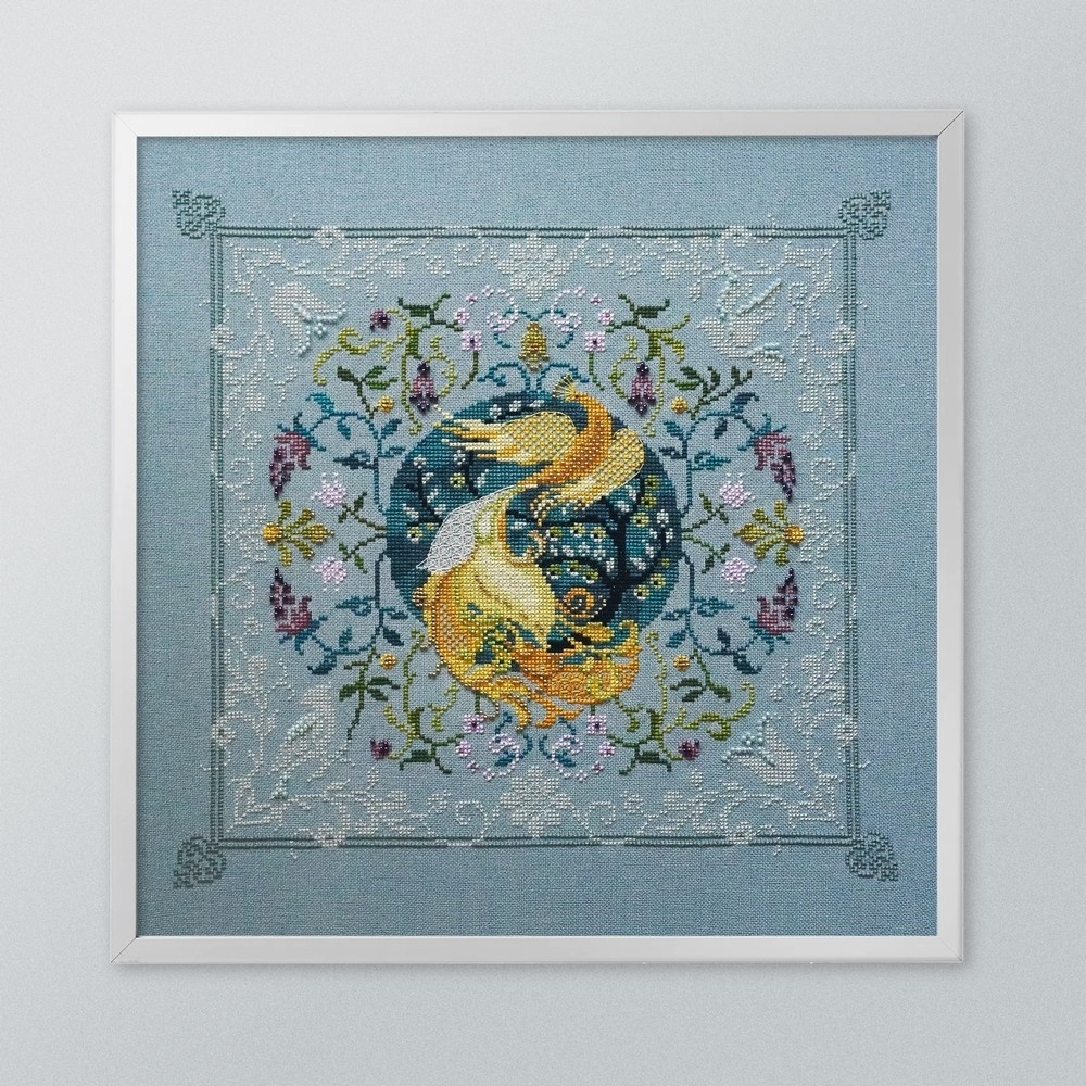 Fire Bird Cross Stitch Pattern фото 3