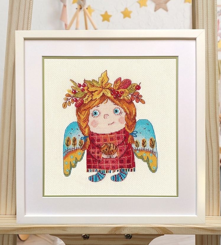 An Autumn Angel Cross Stitch Kit  фото 2