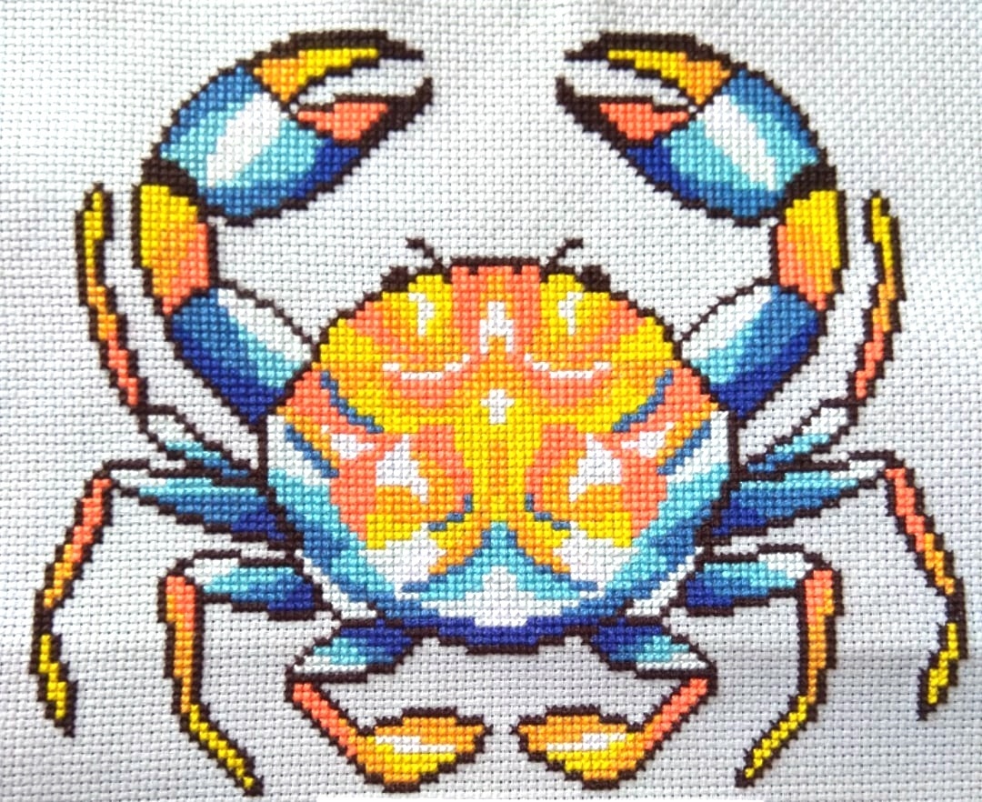 Crab Cross Stitch Pattern фото 3