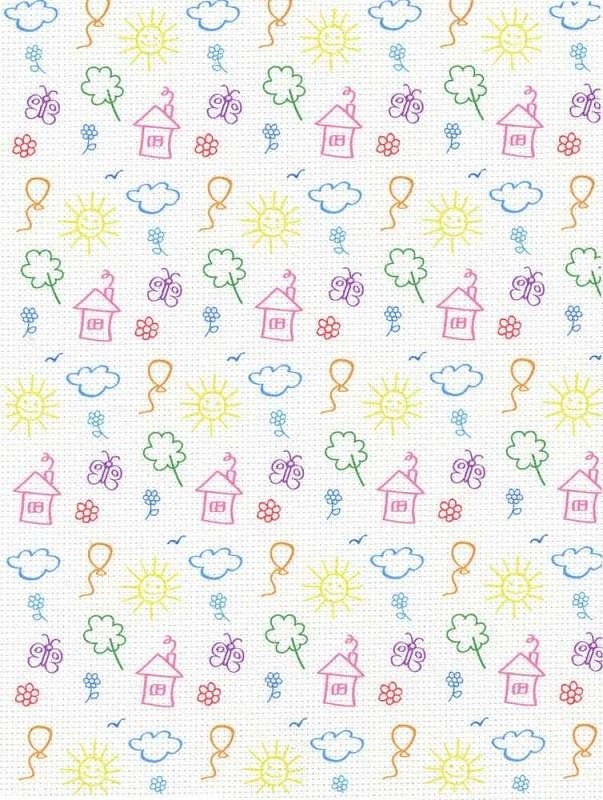 18 Count Aida Designer Fabric by MP Studia Summer Houses фото 1
