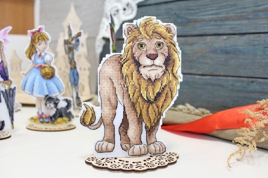 Lion Cross Stitch Kit by MP Studia фото 3