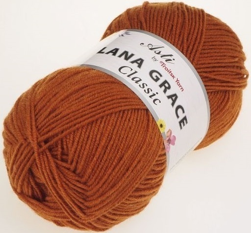 Troitsk Wool Lana Grace Classic, 25% Merino wool, 75% Super soft acrylic 5 Skein Value Pack, 500g фото 21