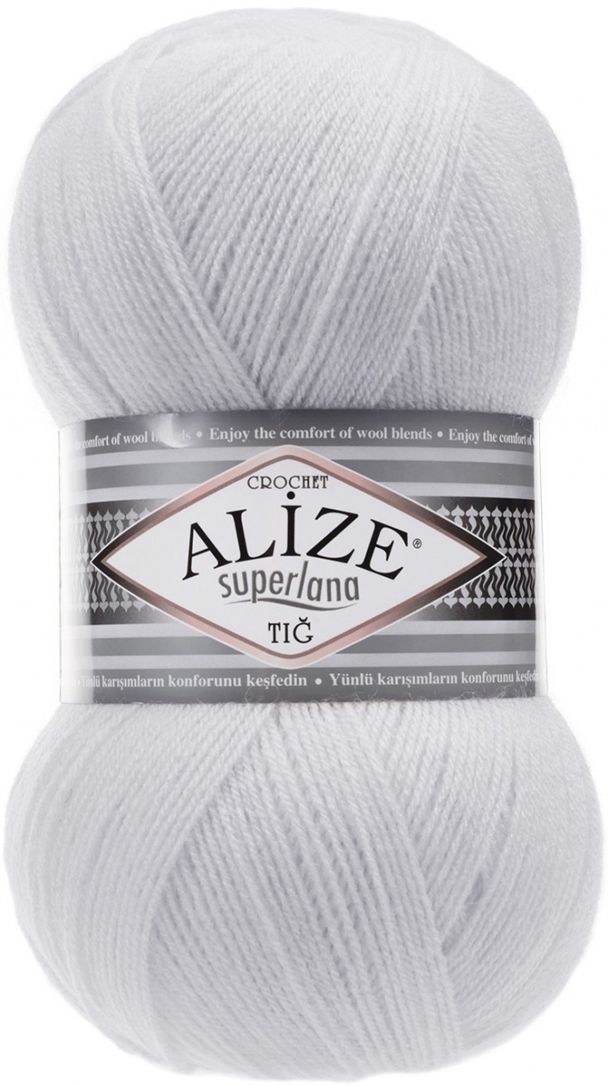 Alize Superlana Tig 25% Wool, 75% Acrylic, 5 Skein Value Pack, 500g фото 47