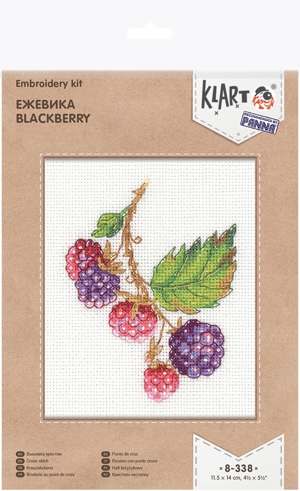 Blackberry Embroidery Kit фото 2