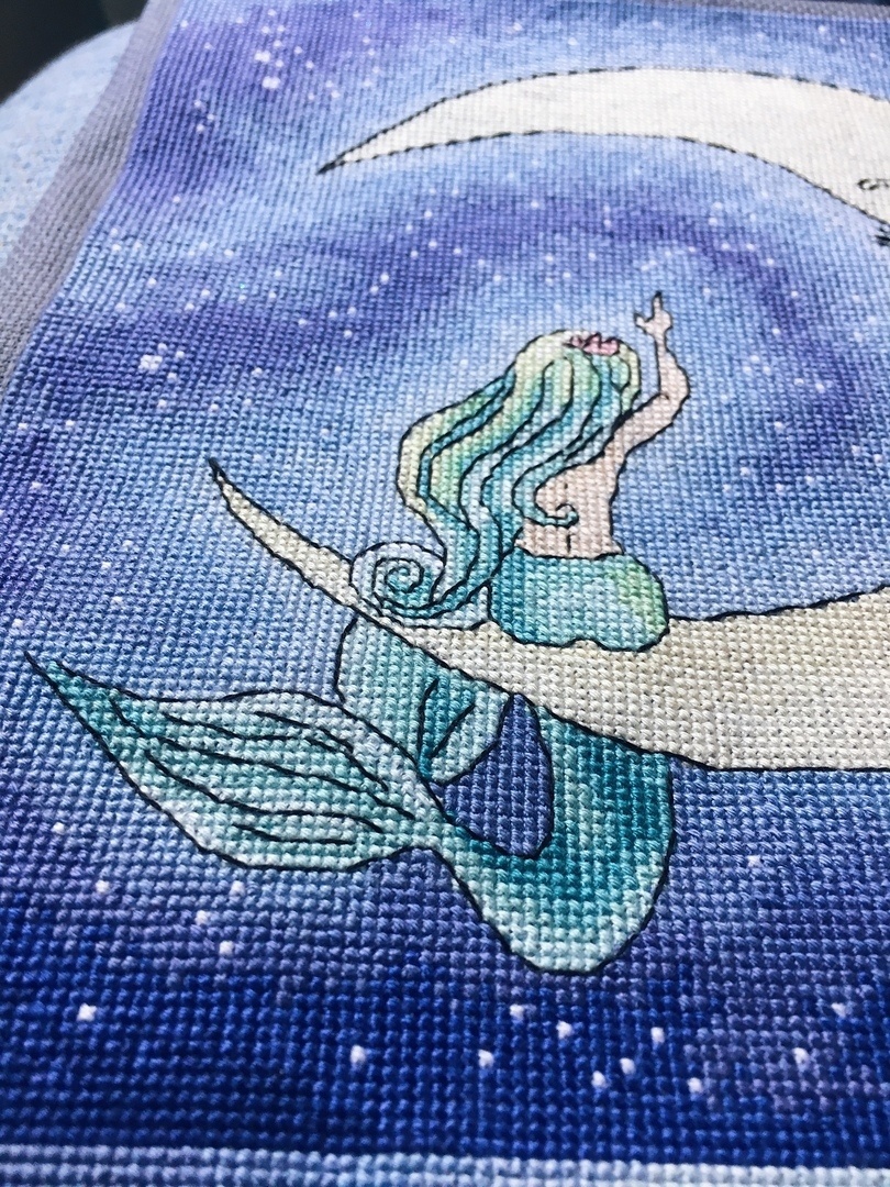 Little Mermaid Cross Stitch Pattern фото 4