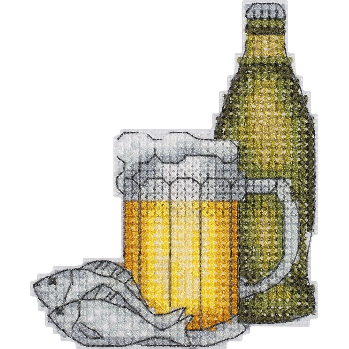 Beer Magnet Cross Stitch Kit фото 1