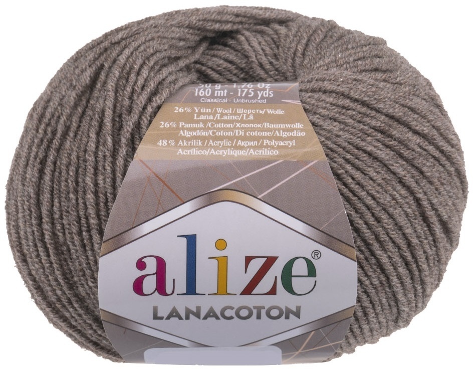 Alize Lanacoton, 26% wool, 26% cotton, 48% acrylic 10 Skein Value Pack, 500g фото 23