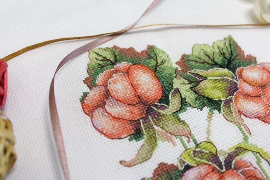 Gifts of Nature. Cloudberry Cross Stitch Kit фото 3