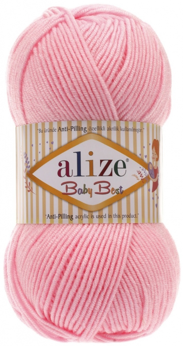 Alize Baby Best, 90% acrylic, 10% bamboo 5 Skein Value Pack, 500g фото 15
