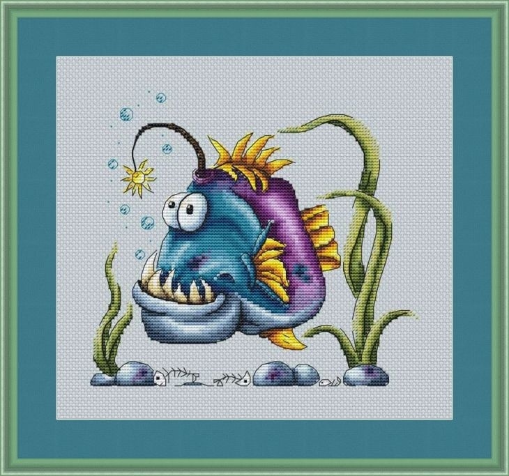 On the Seabed Cross Stitch Pattern фото 3
