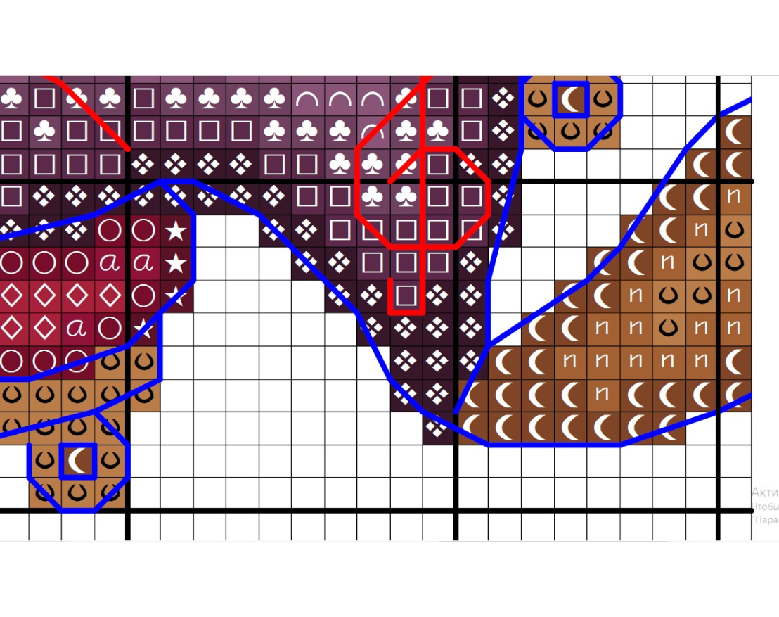 Pianist Gnome Cross Stitch Pattern фото 3